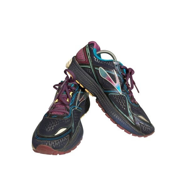 Brooks Ghost 8 Women Size 9 Multicolor DNA Cushion Sole Running sneaker Shoes - Picture 1 of 8